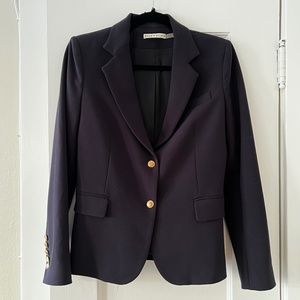 Alice + Olivia Navy Blazer